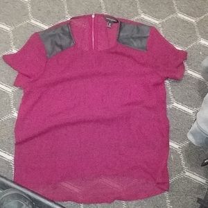 Xs banana republic top worth zipper